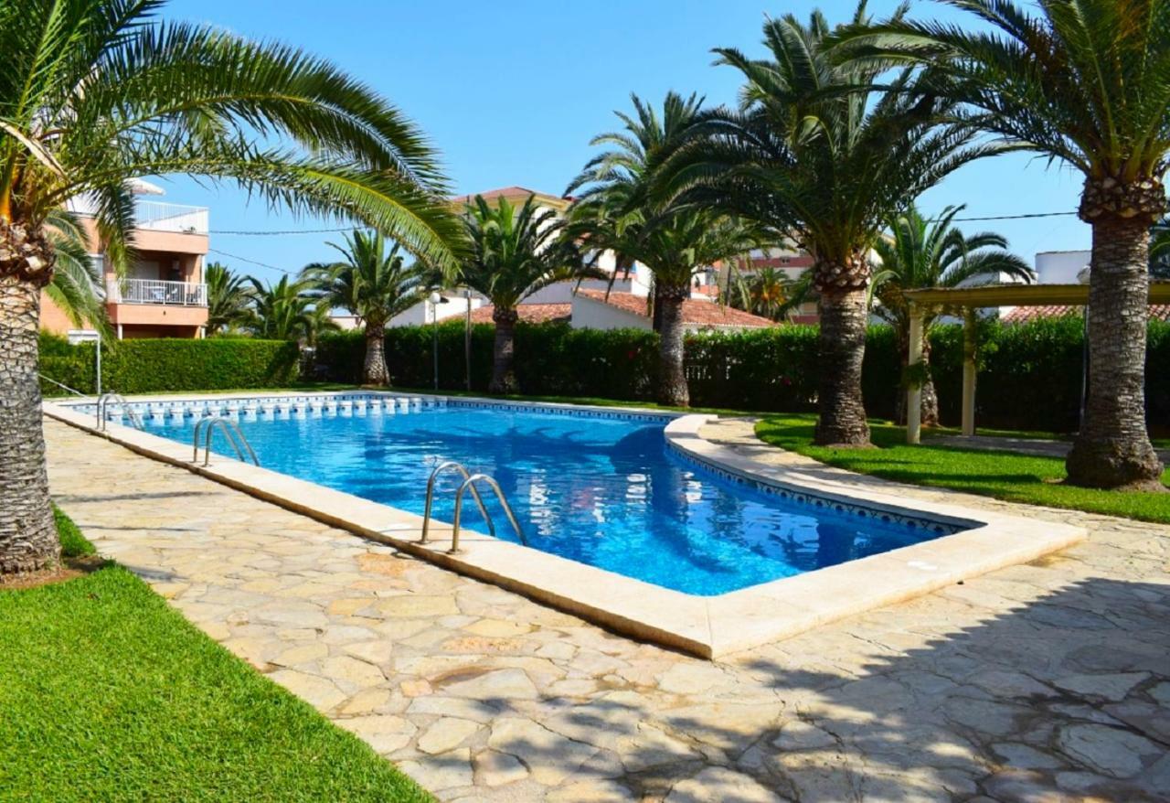 Apartamento Bajo Terraza Acceso Piscina Y 1ª Linea Playa Las Marinas Denia Exterior photo